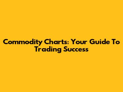 Commodity Charts: Your Guide To Trading Success
